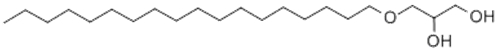 3-Octadecoxypropane-1,2-diol CAS 544-62-7