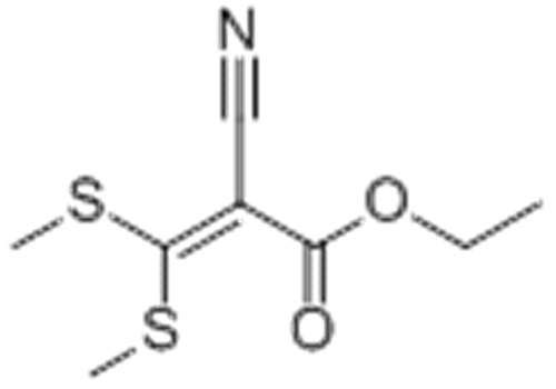 Name: 2-Propenoic acid,2-cyano-3,3-bis(methylthio)-, ethyl ester CAS 17823-58-4