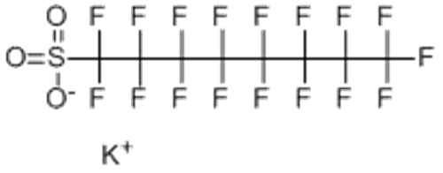 Potassium heptadecafluoro-1-octanesulfonate CAS 2795-39-3
