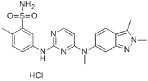 Pazopanib Hydrochloride CAS 635702-64-6