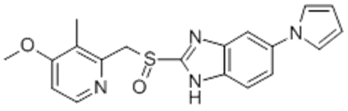 1H-Benzimidazole,2-[[(4-methoxy-3-methyl-2-pyridinyl)methyl]sulfinyl]-6-(1H-pyrrol-1-yl)- CAS 172152-36-2 