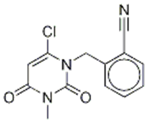 Benzonitrile,2-[(6-chloro-3,4-dihydro-3-methyl-2,4-dioxo-1(2H)-pyrimidinyl)methyl]- CAS 865758-96-9 