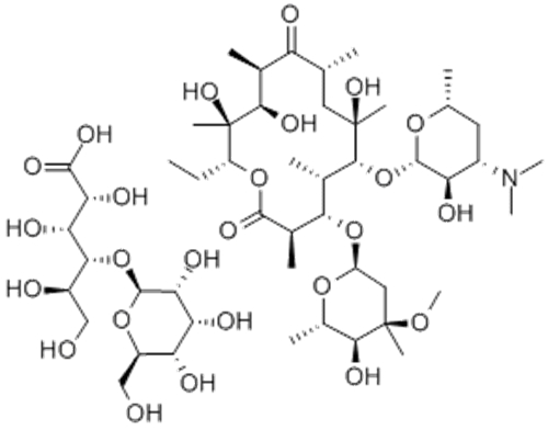 Erythromycin lactobionate CAS 3847-29-8
