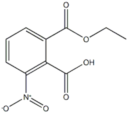 1,2-Benzenedicarboxylicacid, 3-nitro-, 1-ethyl ester CAS 16533-45-2