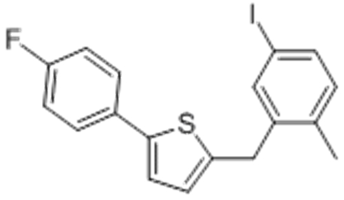Thiophene,2-(4-fluorophenyl)-5-[(5-iodo-2-methylphenyl)methyl]- CAS 898566-17-1 