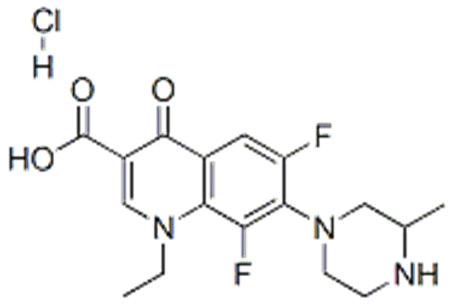 Lomefloxacin hydrochloride CAS 98079-52-8