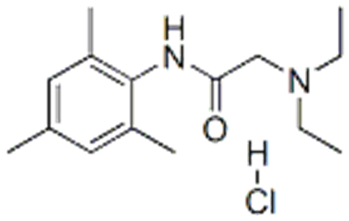 2-(diethylamino)-N-(2,4,6-trimethylphenyl)acetamide monohydrochloride  CAS 1027-14-1