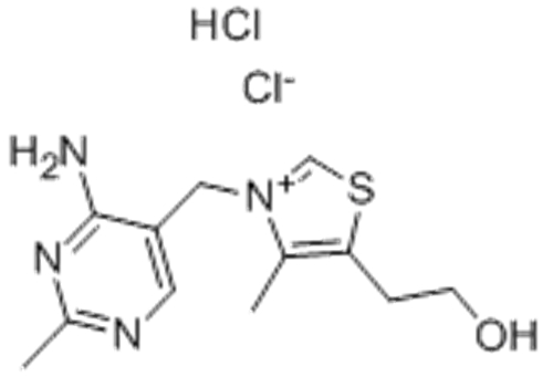 Thiazolium,3-[(4-amino-2-methyl-5-pyrimidinyl)methyl]-5-(2-hydroxyethyl)-4-methyl-chloride (1:1), hydrochloride (1:1) CAS ‘67-03-8