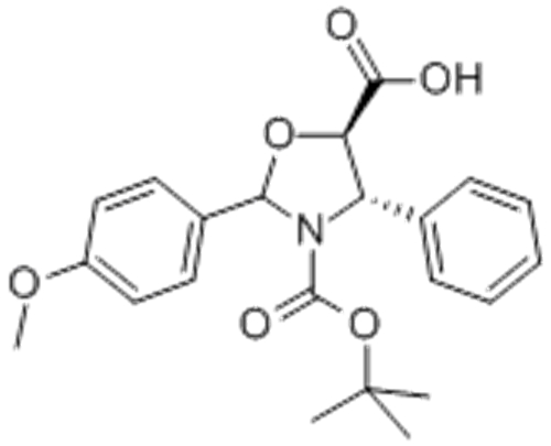 (4S,5R)-3-tert-butoxycarbony-2-(4-anisy)-4-phenyl-5-oxazolidinecarboxylic acid CAS 196404-55-4