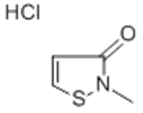 2-Methyl-4-isothiazolin-3-one hydrochloride
 CAS 26172-54-3
