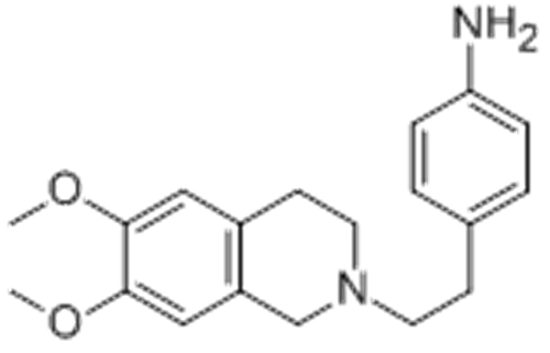 4-[2-(3,4-DIHYDRO-6,7-DIMETHOXY-2(1H)-ISOQUINOLINYL)ETHYL]-BENZENAMINE CAS 82925-02-8