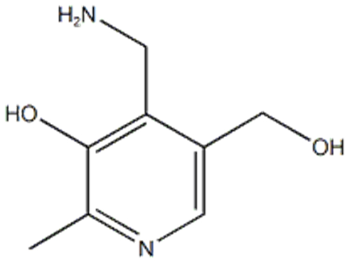 3-Pyridinemethanol,4-(aminomethyl)-5-hydroxy-6-methyl- CAS 85-87-0
