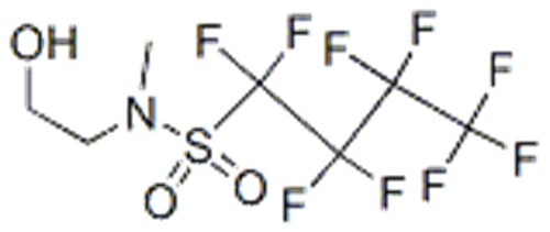 1,1,2,2,3,3,4,4,4-nonafluoro-N-(2-hydroxyethyl)-N-methylbutane-1-sulphonamide CAS 34454-97-2