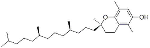 2H-1-Benzopyran-6-ol,3,4-dihydro-2,5,8-trimethyl-2-[(4R,8R)-4,8,12-trimethyltridecyl]-,( 57362791, 57276280,2R) CAS 16698-35-4
