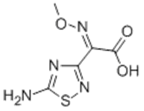 2-(5-Amino-1,2,4-thiadiazol-3-yl)-2-(methoxyimino)acetic acid CAS 72217-12-0