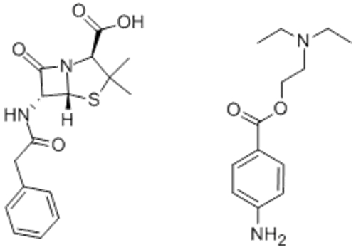 Procaine penicillin G CAS 54-35-3