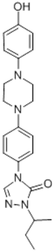 2,4-DIHYDRO-4-[(4-(4-HYDROXYPHENYL)-1-PIPERAZINYL)PHENYL]-2-(1-METHYLPROPYL)-3H-1,2,4-TRIAZOLE-3-ONE CAS 106461-41-0