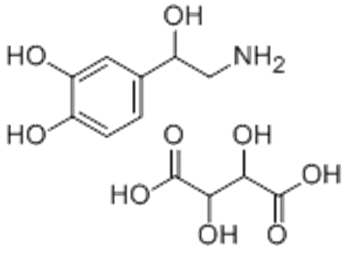 L-4-(2-Amino-1-hydroxyethyl)-1,2-benzenediol bitartrate CAS 69815-49-2