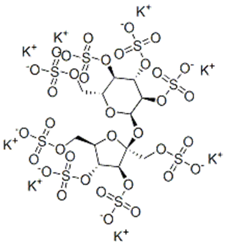 Sucrose octasulfate Potassium salt CAS 73264-44-5
