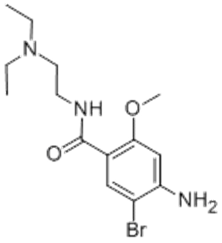 Benzamide,4-amino-5-bromo-N-[2-(diethylamino)ethyl]-2-methoxy- CAS 4093-35-0