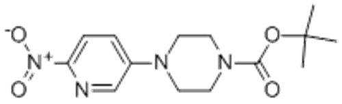 1-Piperazinecarboxylic acid, 4-(6-nitro-3-pyridinyl)-, 1,1-dimethylethyl ester CAS 571189-16-7