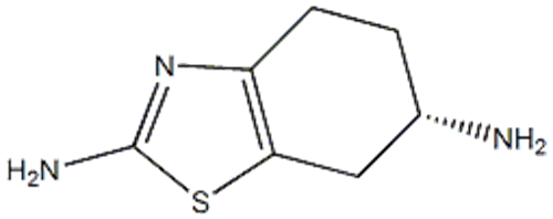 2,6-Benzothiazolediamine,4,5,6,7-tetrahydro-,( 57366076, 57187947,6S)- CAS 106092-09-5 