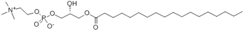 L-ALPHA-LYSOPHOSPHATIDYLCHOLINE, STEAROYL CAS 19420-57-6
