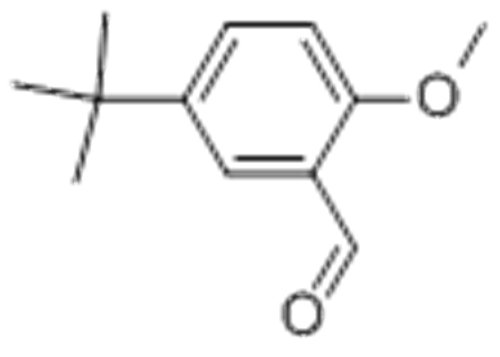 Benzaldehyde, 5-(1,1-dimethylethyl)-2-methoxy- CAS 85943-26-6