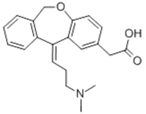 Dibenz[b,e]oxepin-2-aceticacid, 11-[3-(dimethylamino)propylidene]-6,11-dihydro-,( 57357562, 57263841,11Z)- CAS 113806-05-6