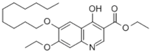 Name: 3-Quinolinecarboxylicacid, 6-(decyloxy)-7-ethoxy-4-hydroxy-, ethyl ester CAS 18507-89-6