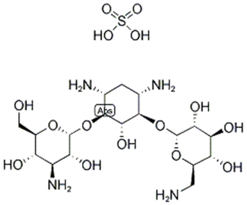 Kanamycin sulfate
 CAS 25389-94-0