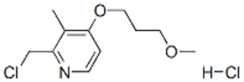 2-Chloromethyl-3-methyl-4-(3-methoxypropoxy)pyridine hydrochloride CAS 153259-31-5 