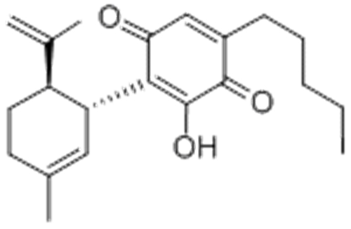 3-HYDROXY-2-[(1R,6R)-3-METHYL-6-(1-METHYLETHENYL)-2-CYCLOHEXENE-1-YL]-5-PENTYL-2,5-CYCLOHEXADIENE-1,4-DIONE CAS 137252-25-6