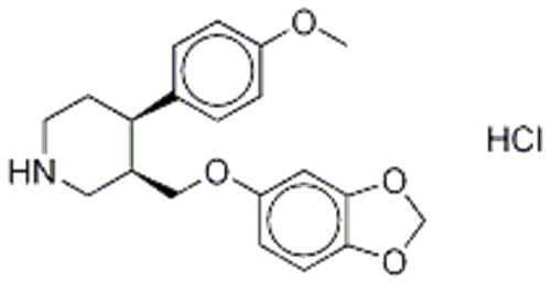 rac-trans-4-Desfluoro-4-methoxy Paroxetine Hydrochloride CAS 127017-74-7