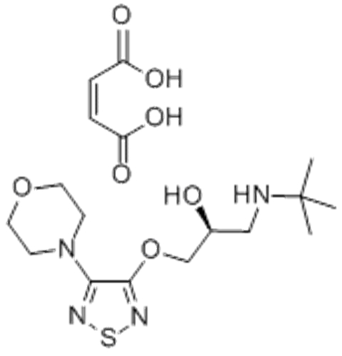 (S)-Timolol maleate
 CAS 26921-17-5