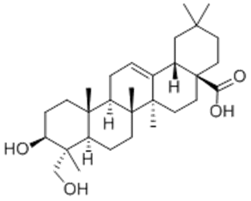 Olean-12-en-28-oicacid, 3,23-dihydroxy-,( 57365351, 57187149,3b,4a)- CAS 465-99-6