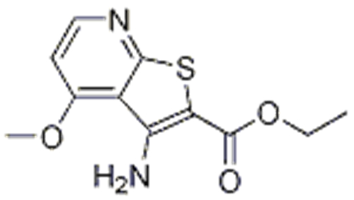 3-Amino-4-methoxythieno[2,3-b]pyridine-2-carboxylic acid ethyl ester CAS 338773-61-8