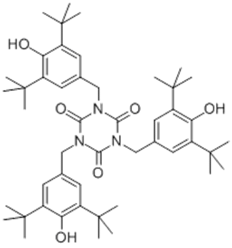 1,3,5-Triazine-2,4,6(1H,3H,5H)-trione, 1,3,5-tris((3,5-bis(1,1-dimethylethyl)-4-hydroxyphenyl)methyl)- CAS 27676-62-6