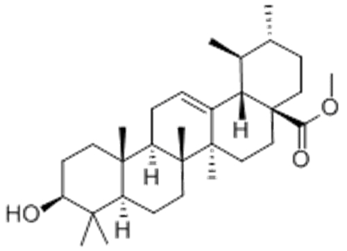 Urs-12-en-28-oic acid,3-hydroxy-, methyl ester,( 57363013, 57184567,3β)- CAS 32208-45-0