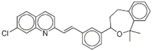 Quinoline,7-chloro-2-[2-[3-(1,3,4,5-tetrahydro-1,1-dimethyl-2-benzoxepin-3-yl)phenyl]ethenyl] CAS 168214-67-3