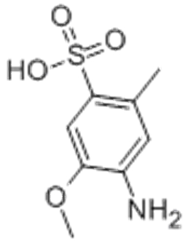 4-Amino-5-methoxy-2-methylbenzensulfonic acid CAS 6471-78-9