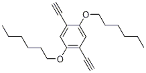 Benzene, 1,4-diethynyl-2,5-bis(hexyloxy)-  CAS 128424-37-3