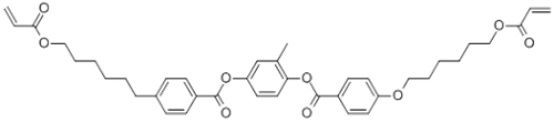 1,4-Bis-[4-(6-acryloyloxyhexyloxy)benzoyloxy]-2-methylbenzene CAS 125248-71-7