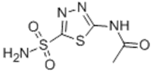 Acetamide, N-[5-(aminosulfonyl)-1,3,4-thiadiazol-2-yl]-  CAS 59-66-5