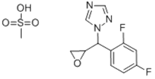 2-[[(2,4-Difluorophenyl)-2-oxiranyl]methyl]-1H-1,2,4-triazole methanesulfonate CAS 86386-77-8