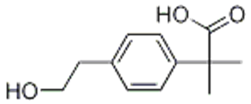 2-(4-(2-hydroxyethyl)phenyl)-2-Methylpropanoic acid CAS 552301-45-8