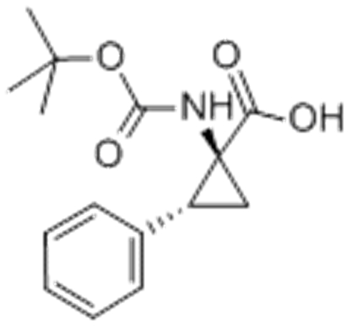 (1S,2R)-1-[[(tert-Butoxy)carbonyl]amino]-2-phenylcyclopropanecarboxylic acid CAS 151910-11-1
