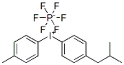 (4-Methylphenyl) [4-(2-methylpropyl)phenyl] iodonium hexafluorophosphate CAS 344562-80-7