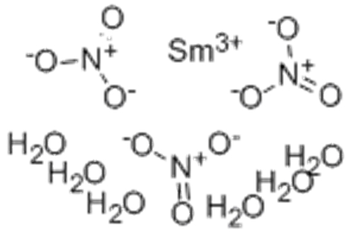 SAMARIUM NITRATE HEXAHYDRATE CAS 13759-83-6