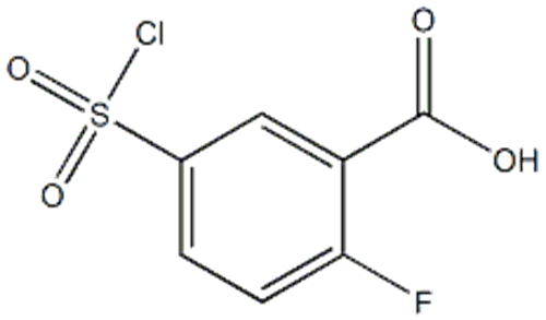 5-(Chlorosulphonyl)-2-fluorobenzoic acid CAS 37098-75-2